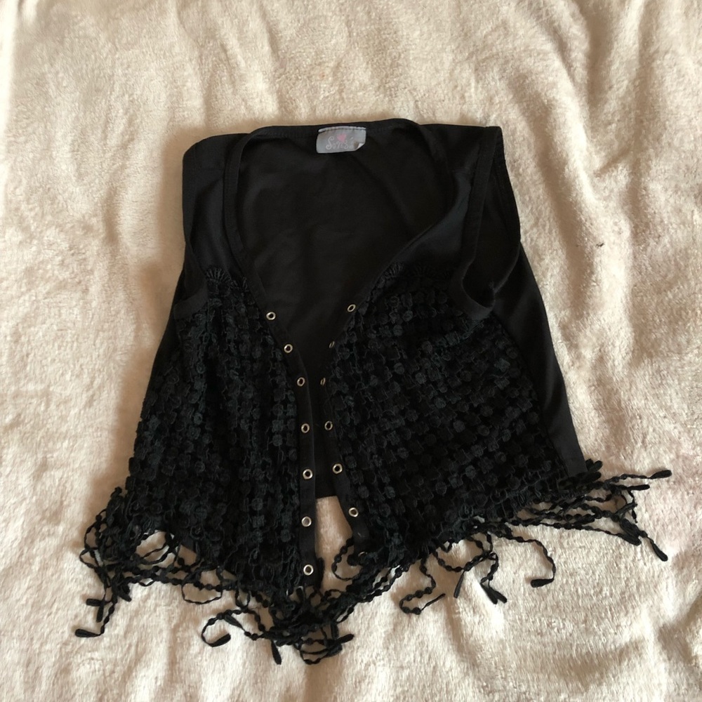 Black vest